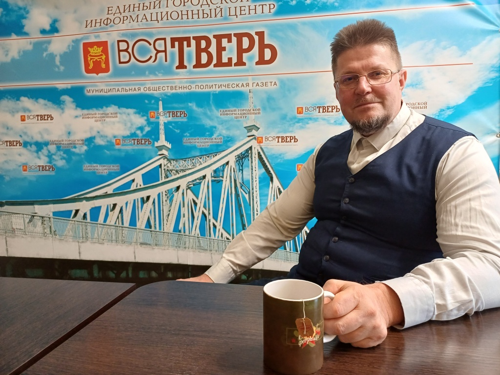 Андрей Зиновьев – гость «Всей Твери». Фото М.Быстрова